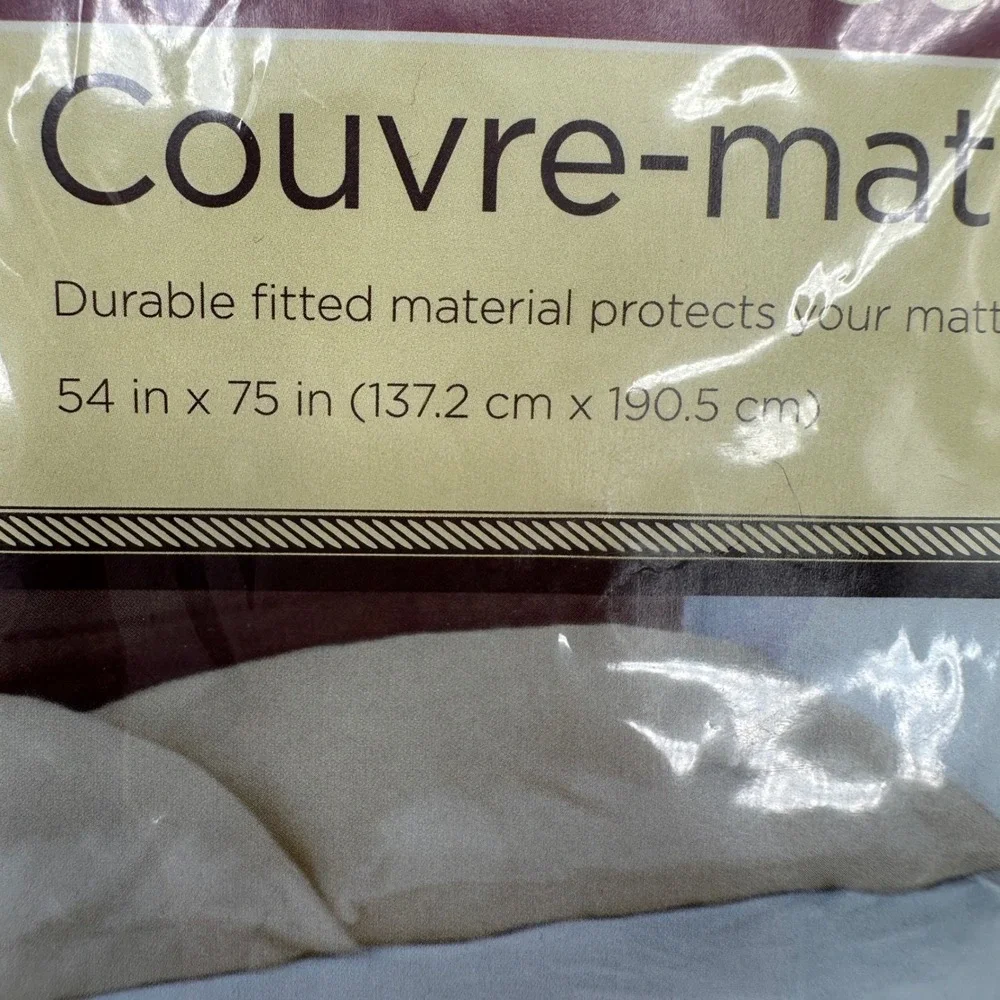 2x Full Size Fitted Mattress Cover 54